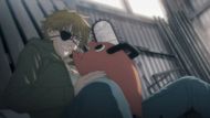 Denji and Pochita as seen in the series (Image Source: MAPPA Studio)